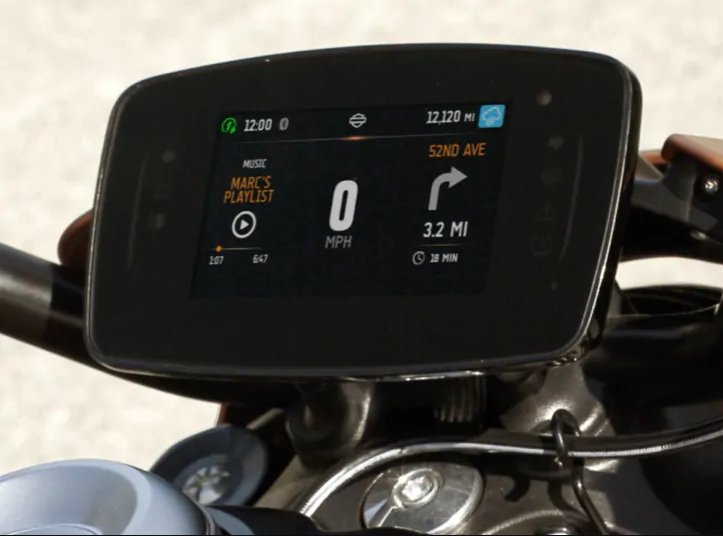 2020 HD LiveWire control panel